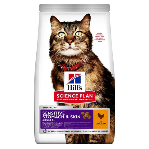 Hill's - Science Plan Can Adult Sens. Stomach & Skin 1.5kg