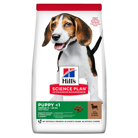 Hill's - Science Plan Medium Puppy Food with Lamb & Rice