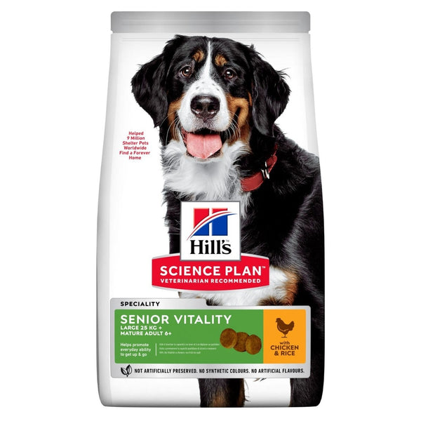 Hill's - Science Plan Youthful Vitality Large Mature Adult 7+ Dog Chicken & Rice 14kg