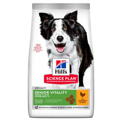 Hill's - Science Plan Youthful Vitality Medium Mature Adult 7+ Dog Chicken & Rice 14kg