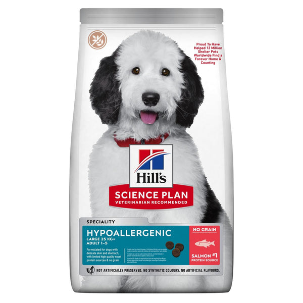 Hill's - Science Plan Dog Adult Large Hypo Grain Free Salmon 12kg