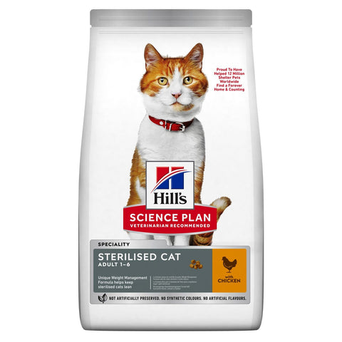 Hill's Science Plan - Cat Adult Sterilised Chicken 1.5kg