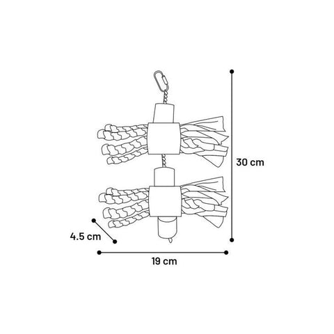 Flamingo - Bird Toy Parrot Crocy