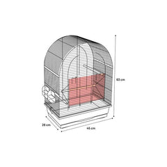 Flamingo - Parakeet Cage Agnes