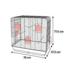 Flamingo - Parakeet Cage Macha