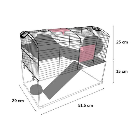 Flamingo - Hamster Cage Virtu 1