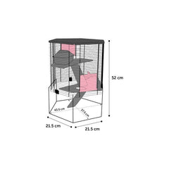 Flamingo - Hamster Cage Virtu Hexagon