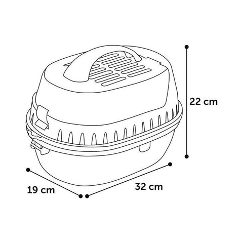 Flamingo - Transport Plastic Cage Soraya