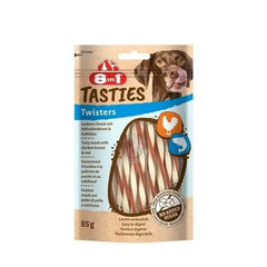 8in1 - Dog Snack Tasties Twisters 85g