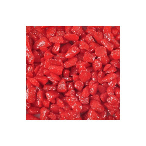 Flamingo - Aquarium Decoration Gravel Neon Glitter Red 1kg