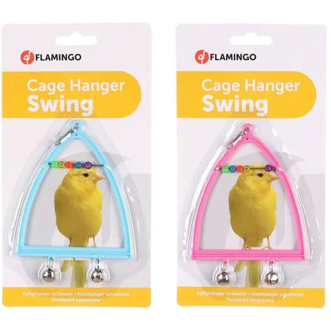Flamingo - Bird Toy Triangle Swing Multiple Colours