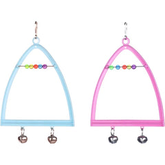 Flamingo - Bird Toy Triangle Swing Multiple Colours