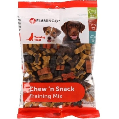 Flamingo - Chew'n Snack Soft Bones Training Mix 150g