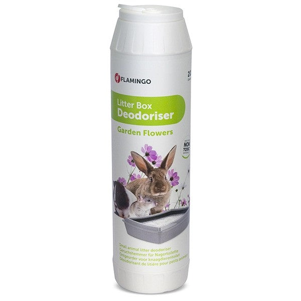 Flamingo - Odour Remover Garden Flowers White 750gr