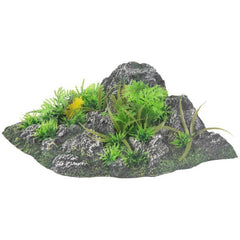 Flamingo - Aquarium Decoration Condroz Rock+Plant