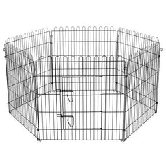 Flamingo – Puppy Run Playpen Jax Black