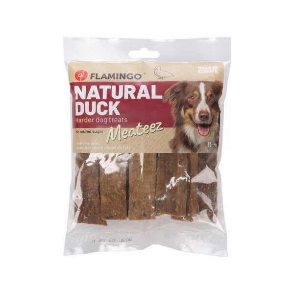 Flamingo - Dog Snack Meateez Harder Duck 150g