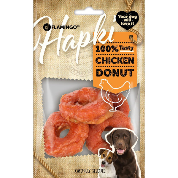 Flamingo - Dog Snack Hapki Donut with Chicken 95g