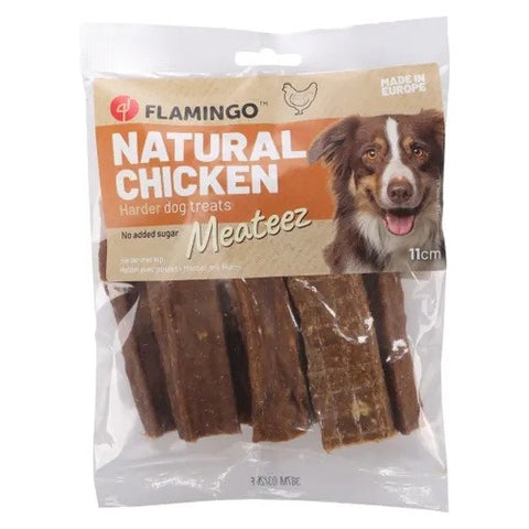 Flamingo - Dog Snack Meateez Harder Chicken 150g