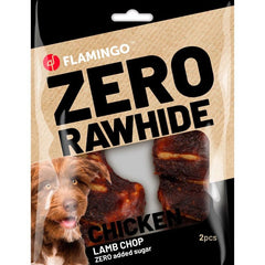 Flamingo - Dog Snack Zero R'hide Lamb Chop with Chicken