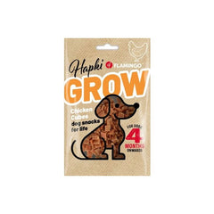 Flamingo - Dog Snack Hapki Grow Small Cubes with chicken 85g