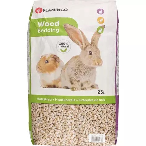 Flamingo - Wood Bedding Pellets