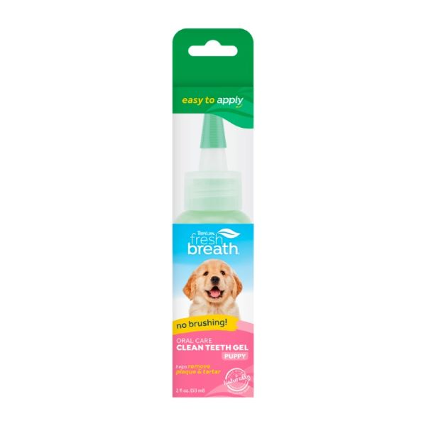 TropiClean - Fresh Breath Clean Teeth Oral Care Gel Puppy 59ml