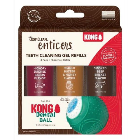 TropiClean - Enticers Teeth Cleaning Gel Variety Pack 15ml