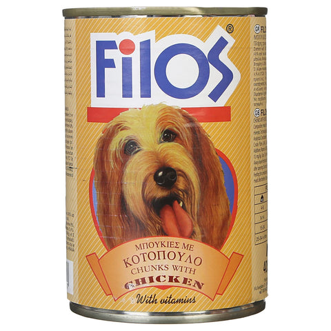 Filos - Dog Wet Chicken 405g
