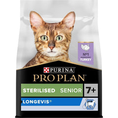 Purina Pro Plan - Sterilised Cat Senior 7+ Turkey 3kg