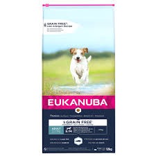 Eukanuba - Grain Free S/M Breeds Fish 12kg