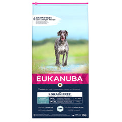 Eukanuba -  Adult Grain Free Fish Large Breeds 12kg