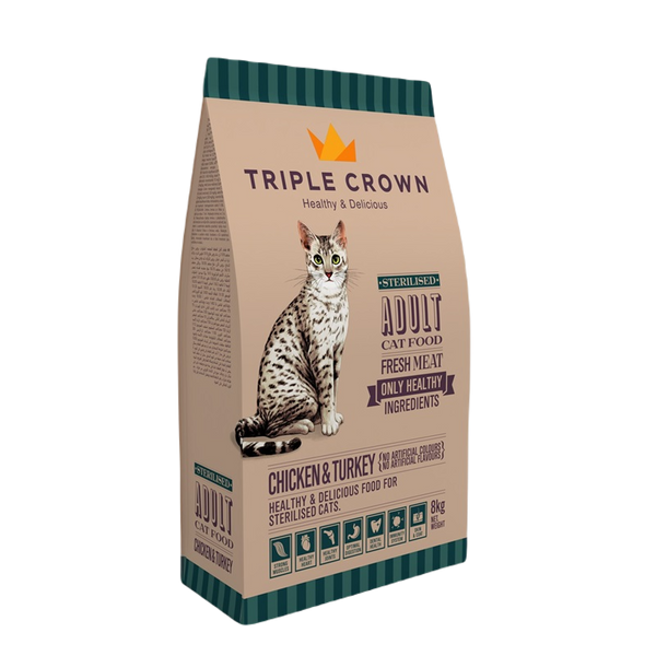 Triple Crown - Housy Sterilised Adult Cat 2Kg