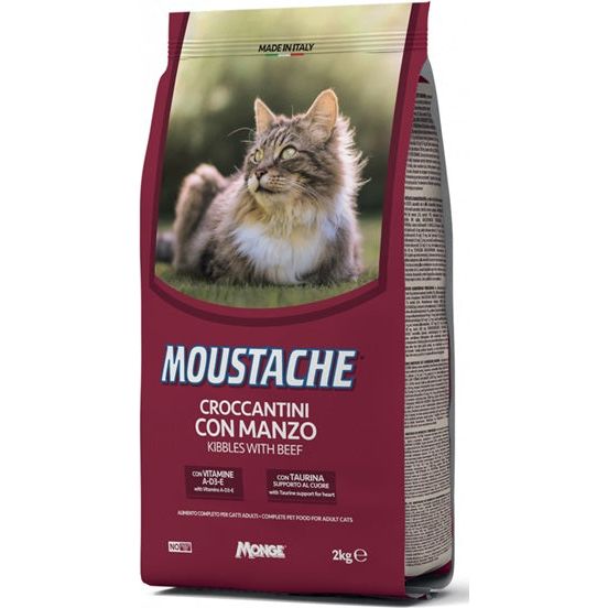 Moustache – Croquettes with Beef 2kg