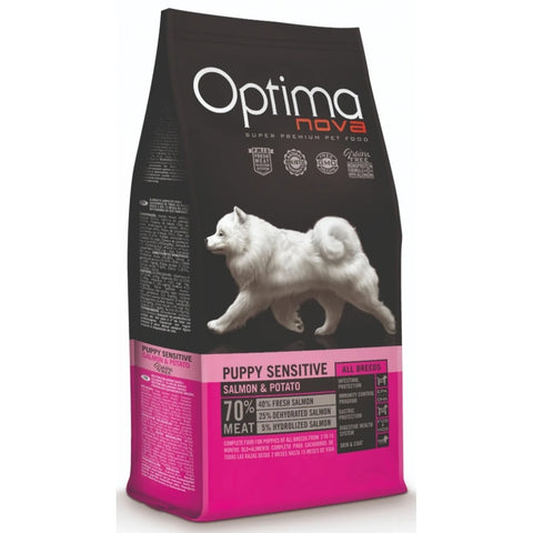 Optimanova - Puppy Sensitive Salmon & Potato 12Kg