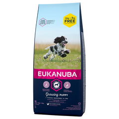 Eukanuba - Growing Puppy Medium 15+3kg