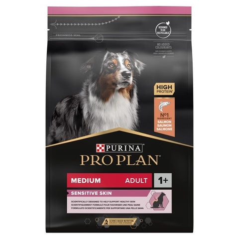 Purina Pro Plan – Medium Adult Sensitive Skin Salmon 3kg