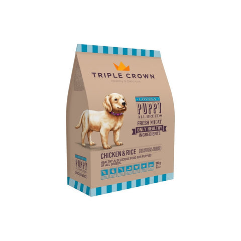 Triple Crown - Lovely Puppy Chicken & Rice 3Kg