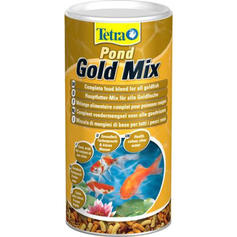 Tetra - Food For Fish Pond Goldfish Mix 140g-1L - zoofast-shop