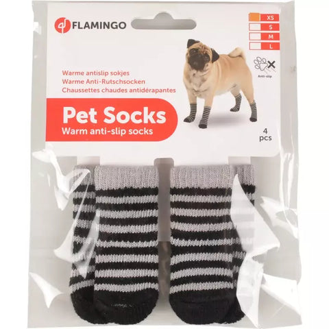 Flamingo - Socks Sockies Black