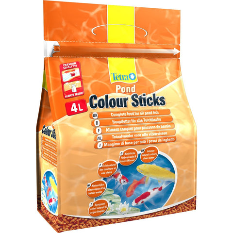 Tetra - Food For Fish Pond Colour Sticks 750g-4L - zoofast-shop