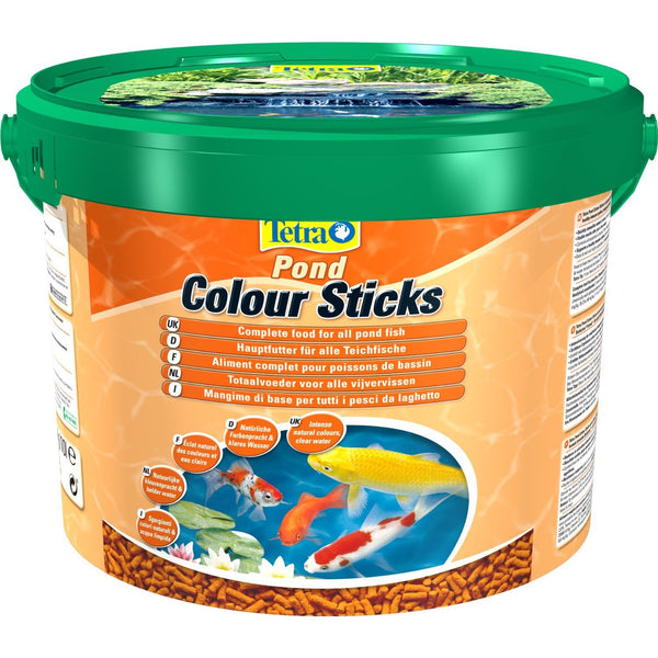 Tetra - Food For Fish Pond Colour Sticks 1.9kg-10L