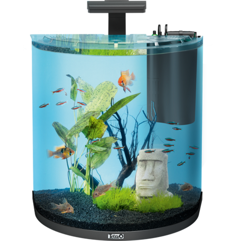 Tetra - Aquarium Aqua Art Exp. Line Comp. Set Black - zoofast-shop