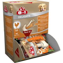 8in1 – Bones Delights Chicken XS 1pc/30pcs per box