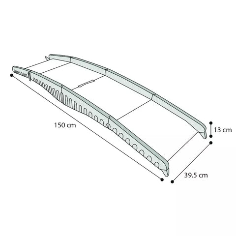 Flamingo - Dog Ramp Dim Foldable