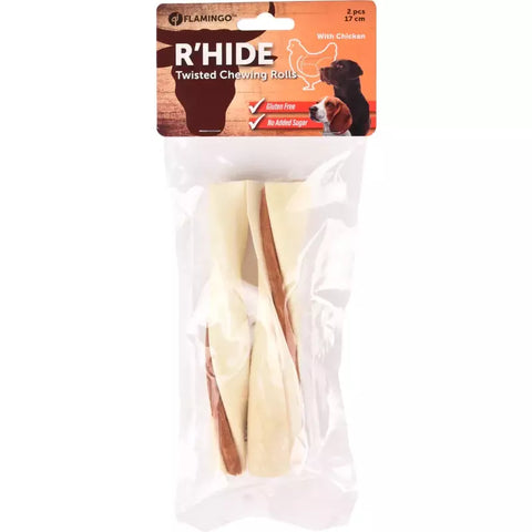 Flamingo - R'hide Twisted Chewing Rolls