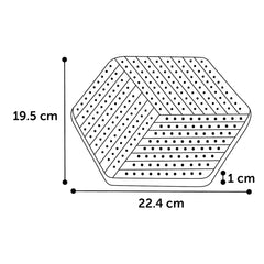 Flamingo - Lick Pad Leki Hexagon