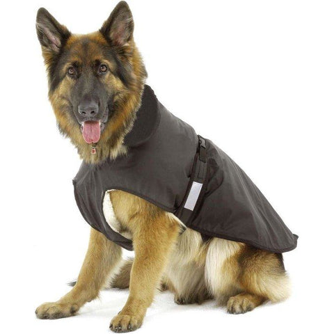 Karlie - Dog Coat Outdoor 2in1 Black Fleece