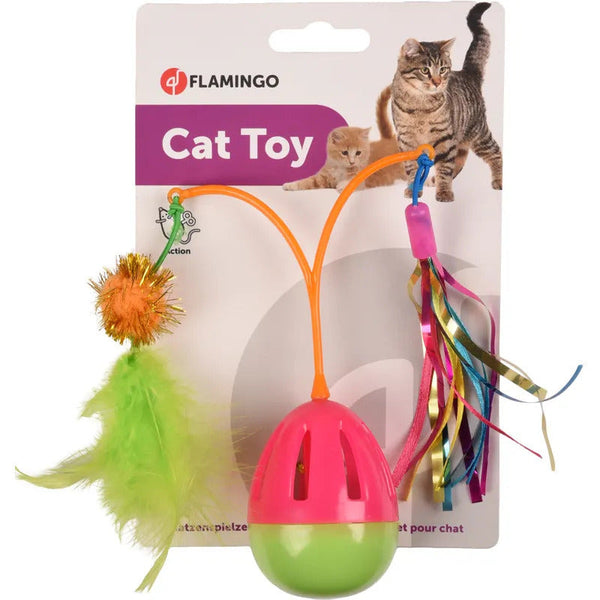 Flamingo - Cat Toy Rumtum Wobbler 15cm