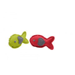 Hunter - Cat Toy ''By Laura'' Fish Red Light Green